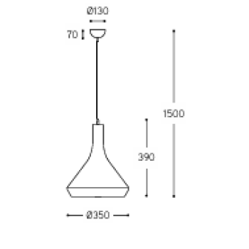 Lampe Cappadocia DAC1 ALDO BERNARDI