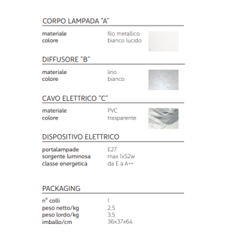 Lampe à poser d'intérieur Cell M614B Ø36 KARMAN