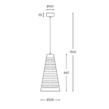 Lampe Cervino ALDO BERNARDI