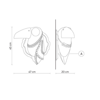 Applique d'intérieur cubaine Karman