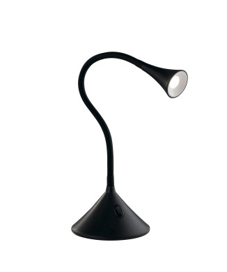 Lampe de lecture LED NEWTON noire 3,2 W 300 lm 4000 K 13 x 13 x 51 cm