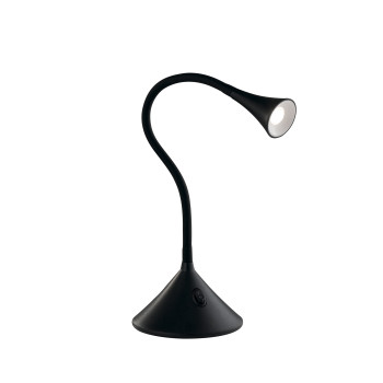Lampe de lecture LED NEWTON noire 3,2 W 300 lm 4000 K 13 x 13 x 51 cm