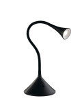 Lampe de lecture LED NEWTON noire 3,2 W 300 lm 4000 K 13 x 13 x 51 cm