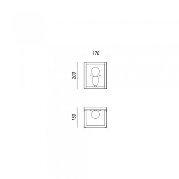 Applique LONDRES 205.08.FF IL FANALE