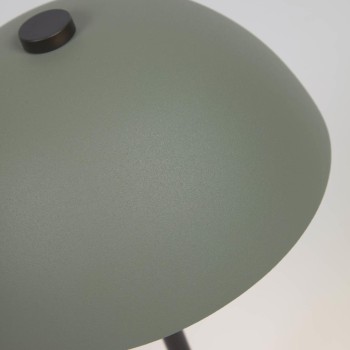 Lampe de table Aleyla en métal avec finition