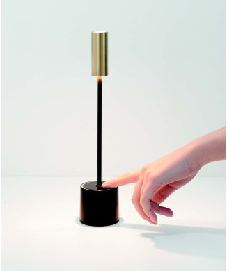 LAMPE DE TABLE ANGELINA SAFRAN
