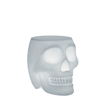 LAMPE DE TABLE ET TABOURET MEXICO AVEC LED RECHARGEABLE 70005LED QEEBOO