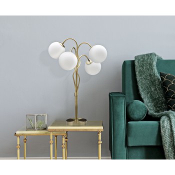 LAMPE DE TABLE GLAMY 4 LUMIÈRES