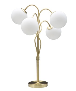 LAMPE DE TABLE GLAMY 4 LUMIÈRES