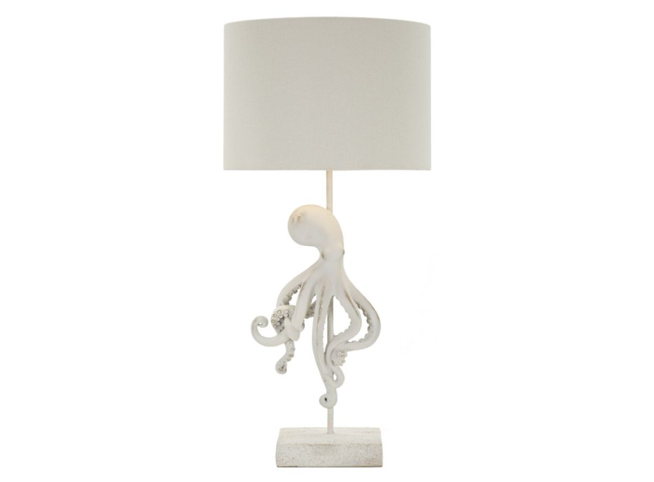 LAMPE DE TABLE POULPE BLANCHE