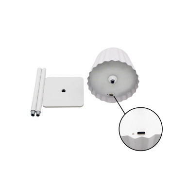 Lampe de table rechargeable Tecno