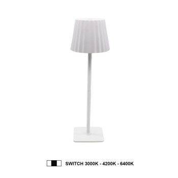 Lampe de table rechargeable Tecno