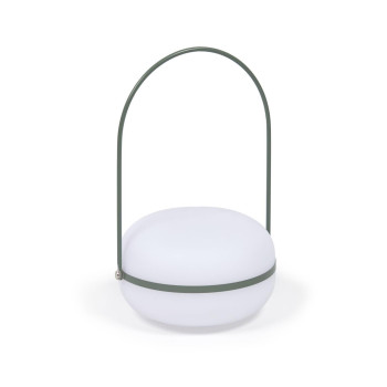 Lampe de table à thé en polyéthylène et métal avec finition