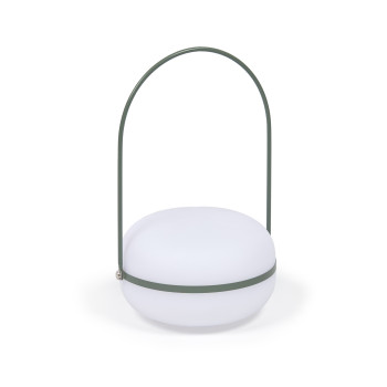 Lampe de table à thé en polyéthylène et métal avec finition