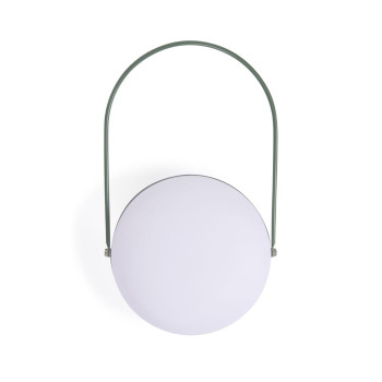 Lampe de table à thé en polyéthylène et métal avec finition