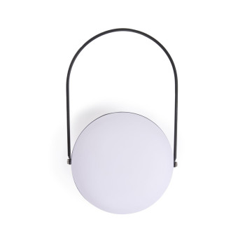 Lampe de table à thé en polyéthylène et métal avec finition