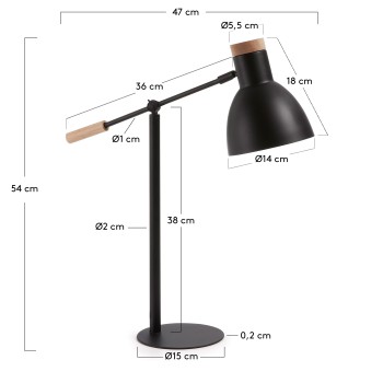 Lampe de table Tescarle
