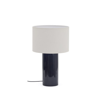 Lampe de table en céramique Toneric avec finition