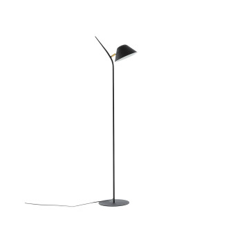 Lampadaire noir Aurelia