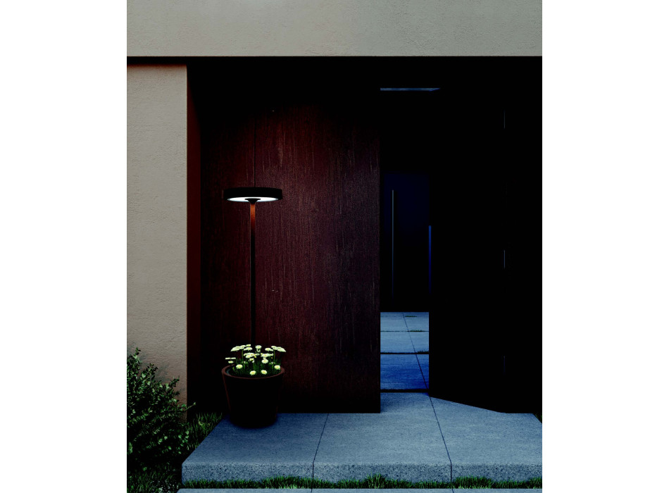 Poldina Reverso Solar L Wi-Fi Lampadaire SAFRAN