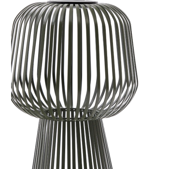 Lampadaire solaire Reiba en métal