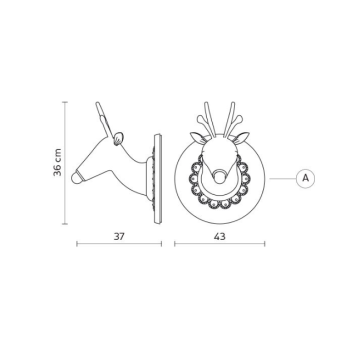 Applique d'intérieur Marnìn Karman