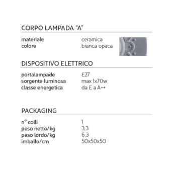 Applique d'intérieur Marnìn Karman