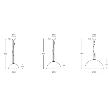 Lampe Moonlight ALDO BERNARDI