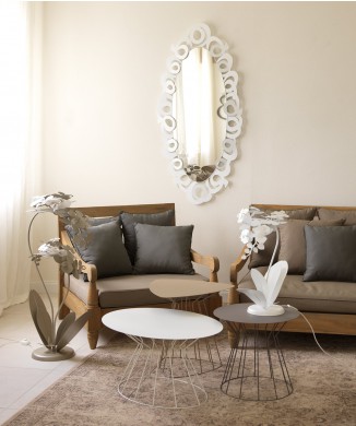 Lampe orchidée 3249 3248 Arti e Mestieri