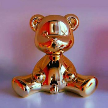 LAMPE TEDDY BOY FINITION MÉTAL AVEC CÂBLE 24002 QEEBOO