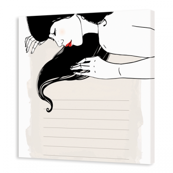 Tableau MESSAGE GIRL G2406 PINTDECOR