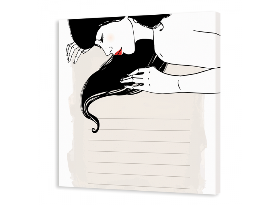 Tableau MESSAGE GIRL G2406 PINTDECOR