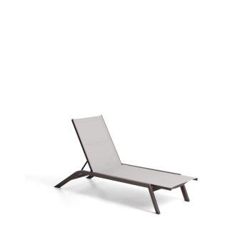 Bain de soleil empilable en aluminium Capraia