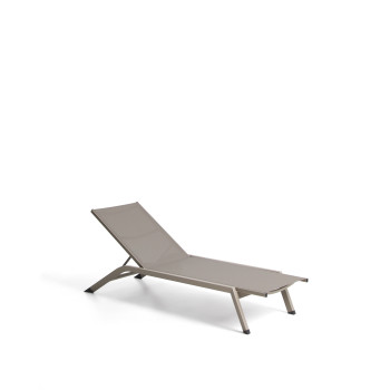 Bain de soleil empilable en aluminium Capraia