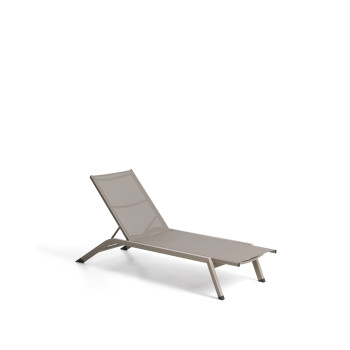 Bain de soleil empilable en aluminium Capraia