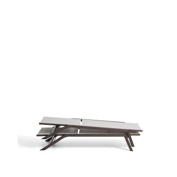 Bain de soleil empilable en aluminium Capraia