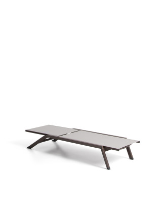 Bain de soleil empilable en aluminium Capraia