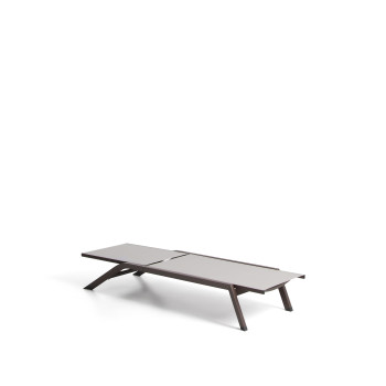 Bain de soleil empilable en aluminium Capraia