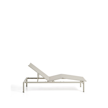Bain de soleil empilable en aluminium Lesina