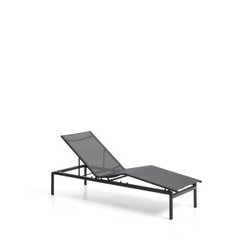 Bain de soleil empilable en aluminium Lesina