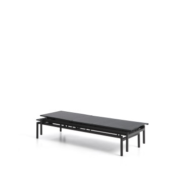 Bain de soleil empilable en aluminium Lesina