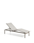 Bain de soleil empilable en aluminium Lesina