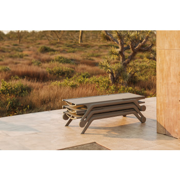 Chaise longue AFRICA collection VONDOM