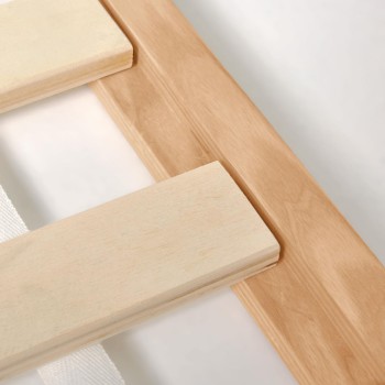 Lit type Maralis en hêtre massif