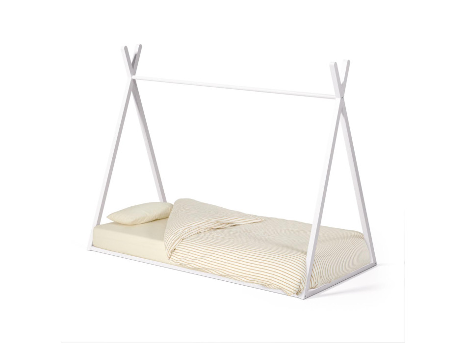 Lit type Maralis en hêtre massif