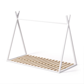 Lit type Maralis en hêtre massif