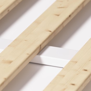 Lit type Maralis en hêtre massif