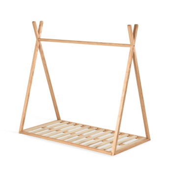 Lit tipi Maralis en bois de hêtre massif