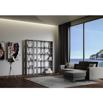 Bibliothèque Kato - Composition A Kato 6R 2 côtés 4 bandes longues Frêne blanc