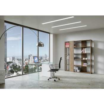 Bibliothèque Kato - Composition B Kato 6R 2 côtés 4 bandes longues Frêne blanc